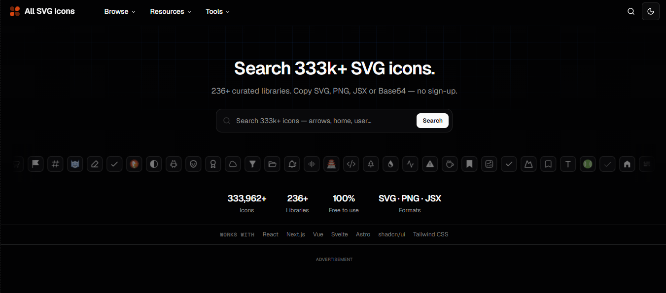 all svg icons